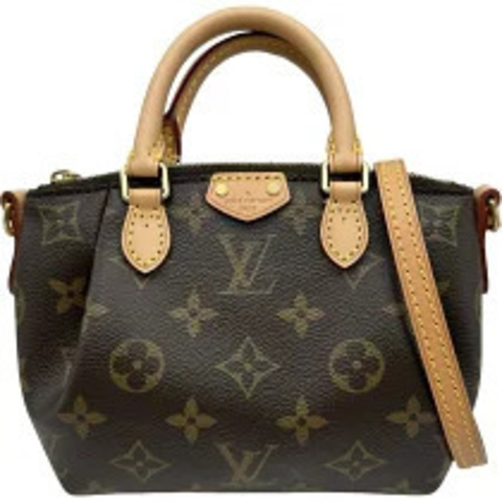 Louis Vuitton Turenne Brown Monogram Canvas Shoulder Bag